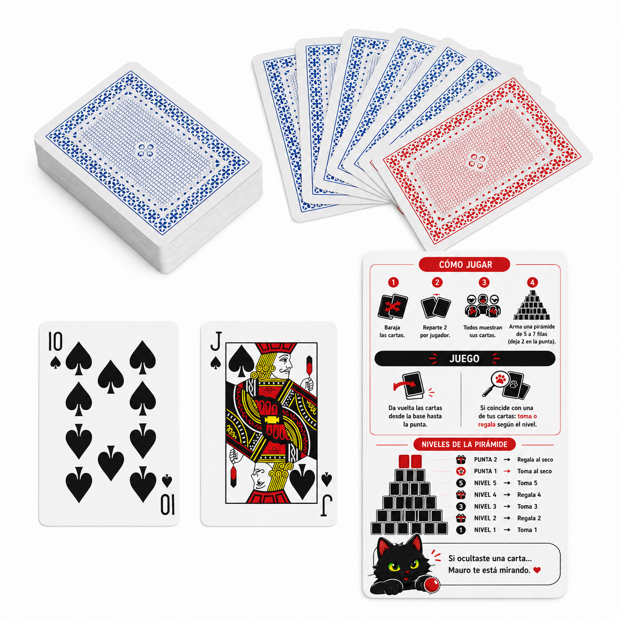 Cartas Pirámide