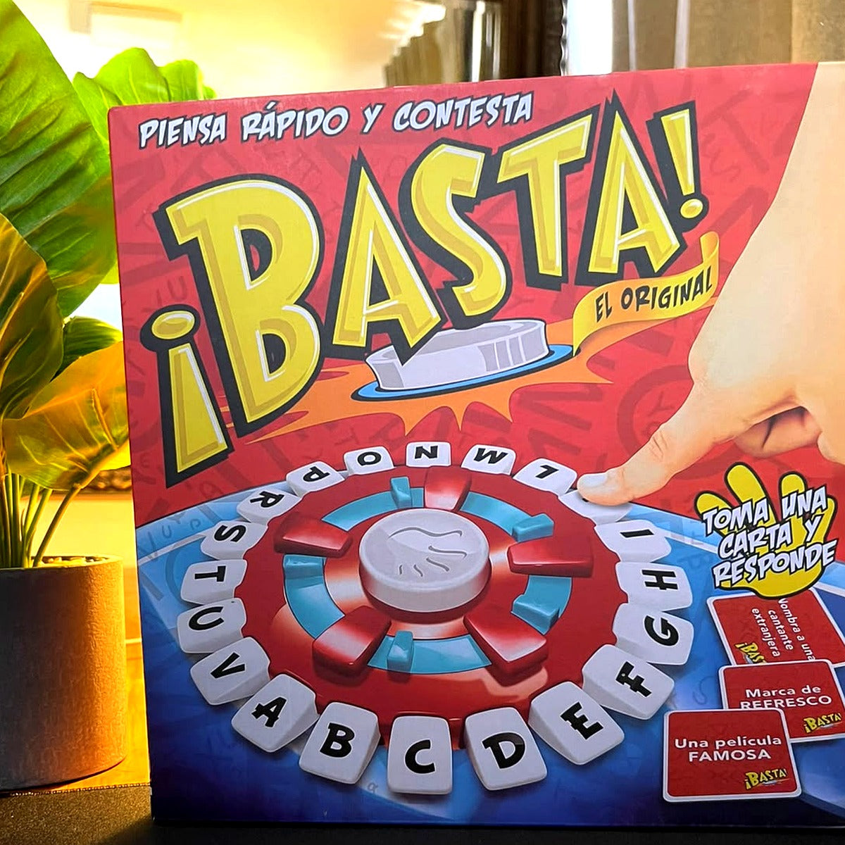 ¡Basta! El Original — juego de palabras rápido para junta Chile